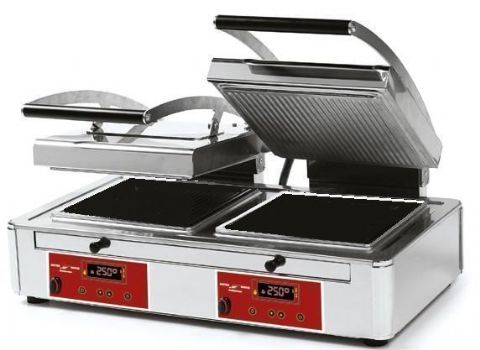 Appareil à paninis professionnel double Appareil à paninis professionnel double